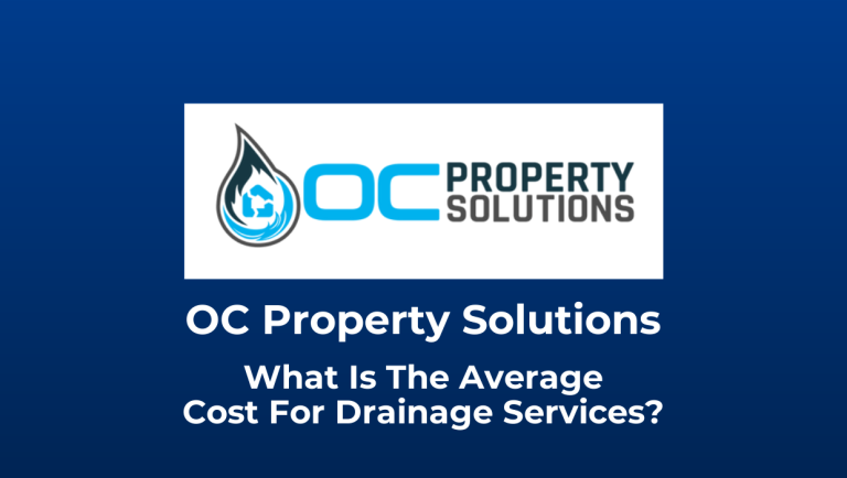 What Is The Average Cost For Drainage Services?